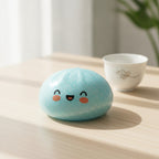 Bao Bun Squishy - Blue Speckled