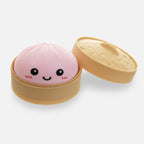 Bao Bun Squishy - Pink With Lid