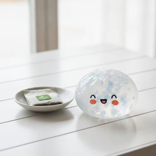Bao Bun Squishy Slow Rising Stress Relief Fidget Toy - Transparent
