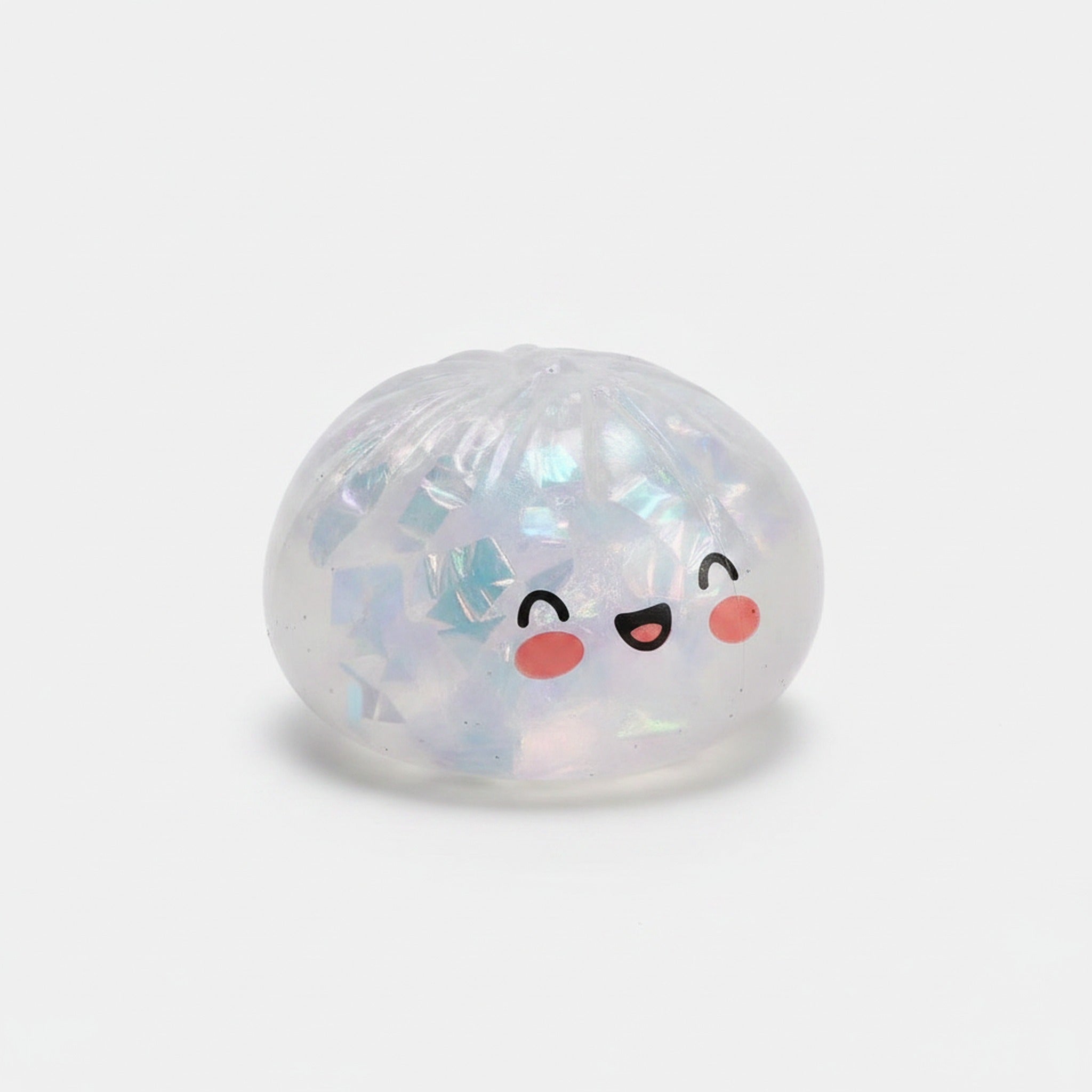 Bao Bun Squishy Slow Rising Stress Relief Fidget Toy - Transparent