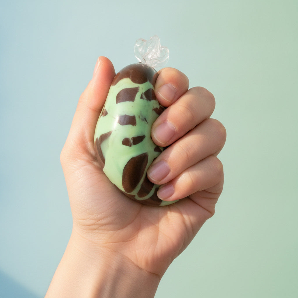 Mint Matcha Chocolate Crunchy Squishy Stress Relief Toy - Type 4