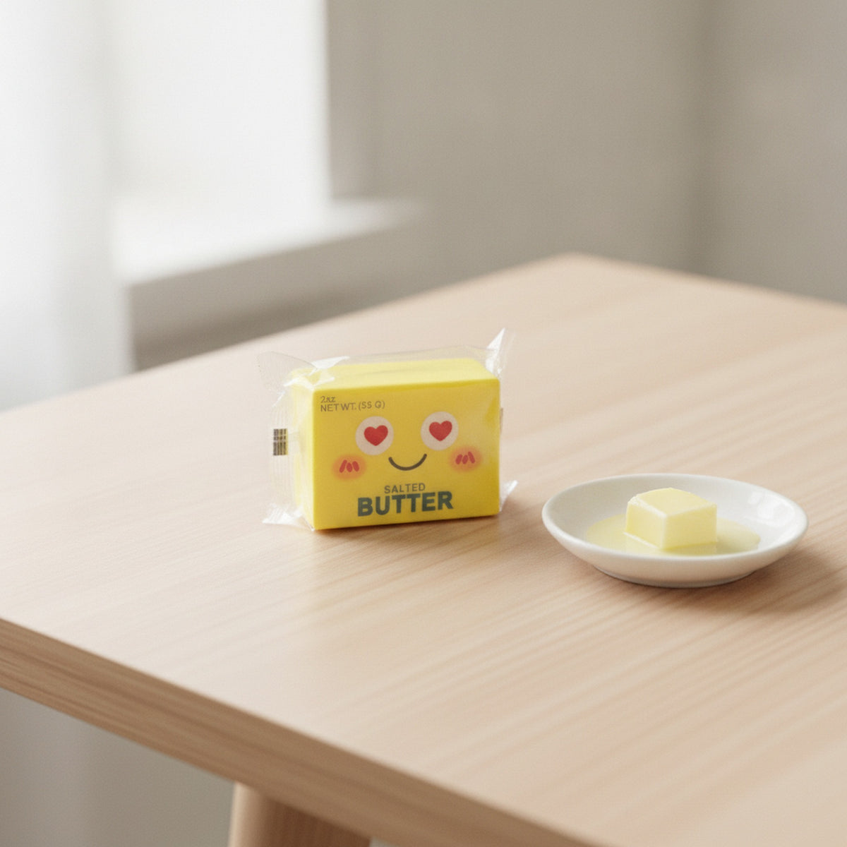 Butter Bread Squishy Slow Rising Display Stress Toy - Type 1