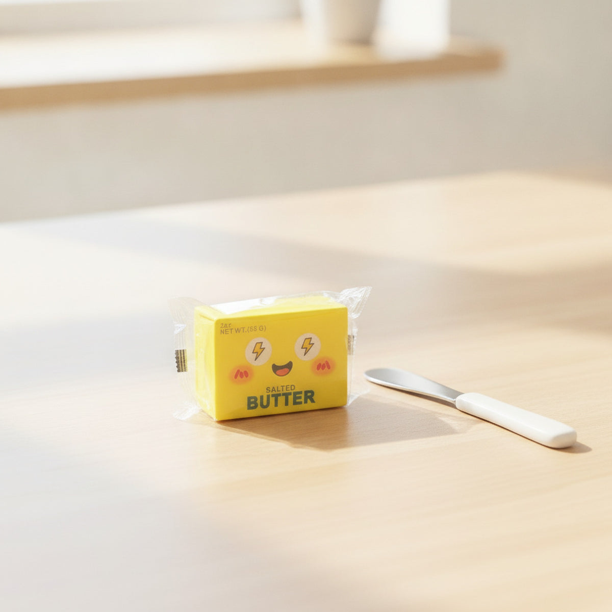 Butter Bread Squishy Slow Rising Display Stress Toy - Type 3