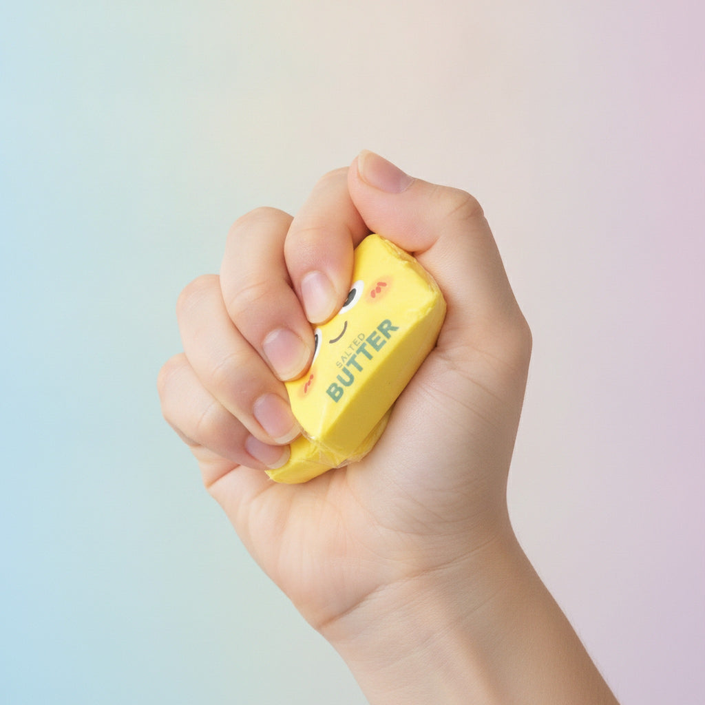 Butter Bread Squishy Slow Rising Display Stress Toy - Type 3