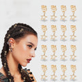 Swirl Star Hair Clips Set – hair accessories (view 1)