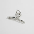 Layered Star Hair Claw Clip - Silver Five-Star 4.7CM