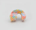 Rainbow Tie-Dye Translucent Hair Claw – hair accessories (view 1)
