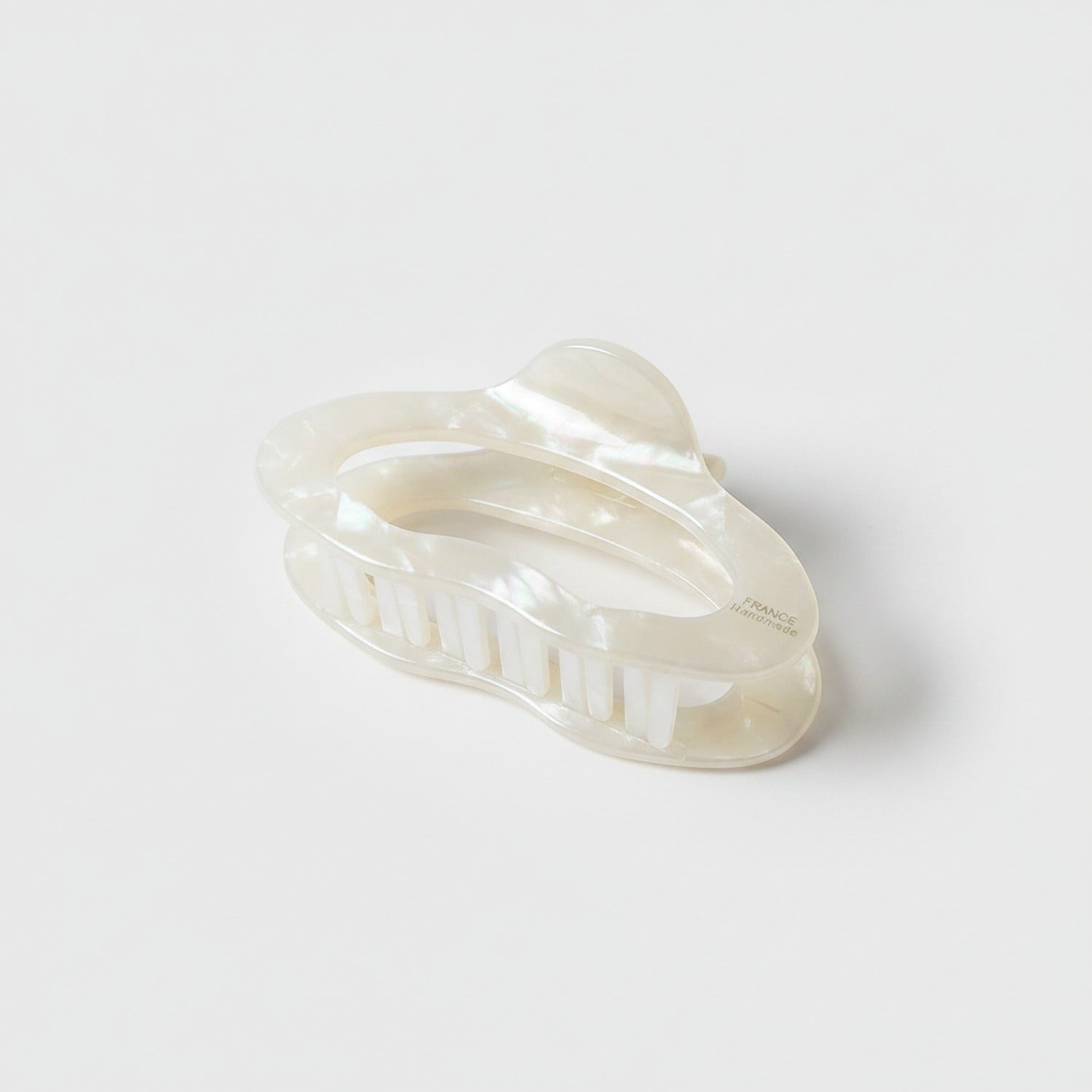 Teeth Hair Claw Clip - Holographic White