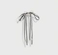 Ribbon Bow Hair Clip With Tassel Charm – hair accessories (view 1)