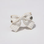Pearl & Rhinestone Textured Horse Hair Clips – hair accessories (view 1)