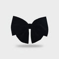 Black Velvet Bow Hair Clip