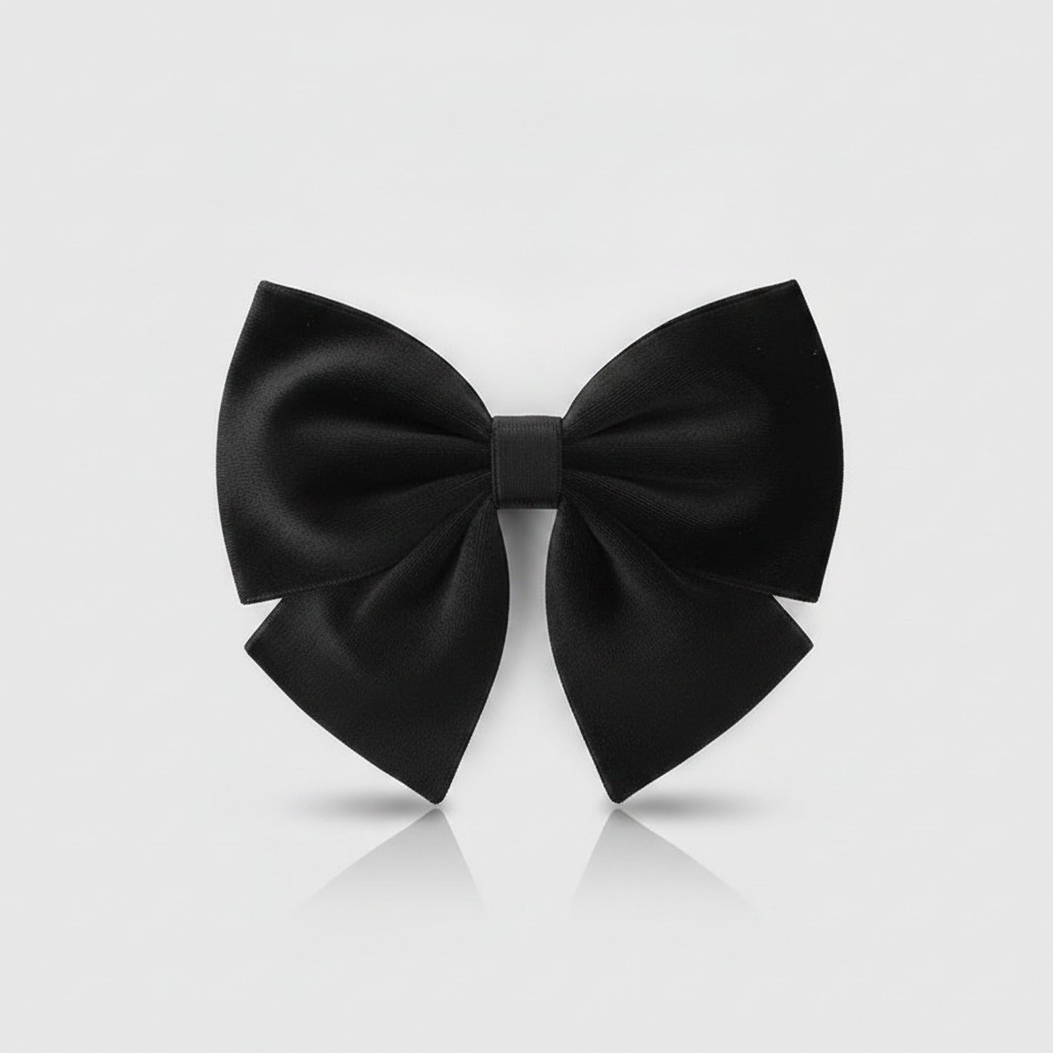 Black Velvet Bow Hair Clip
