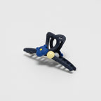 Bear Charm Hair Claw Clip - F-148# Deep Blue Bear