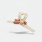 Bear Charm Hair Claw Clip - Brown Bear #F-148