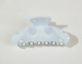 Heart Pearl Hair Claw Clip – hair accessories (view 1)