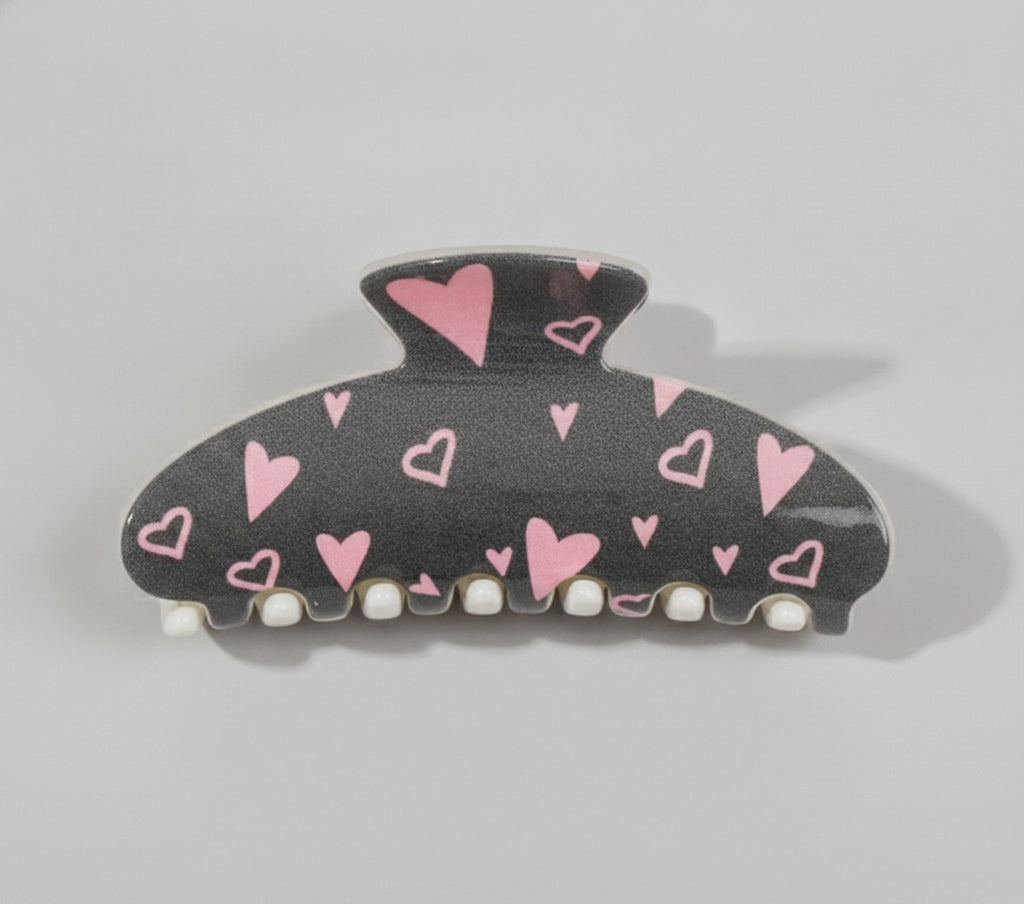 Pastel Bunny Pearl Hair Claw Clip – hair accessories (view 1)