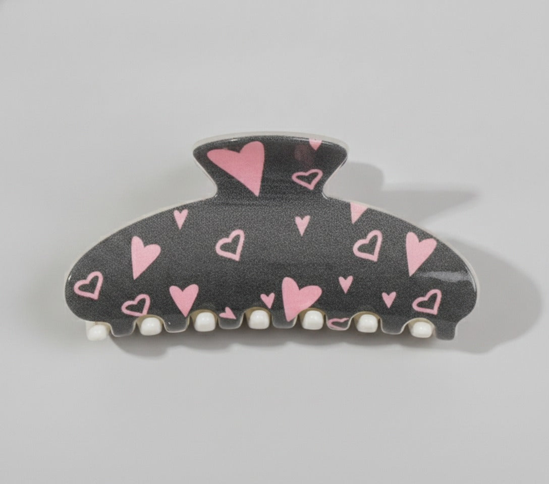 Pastel Bunny Pearl Hair Claw Clip