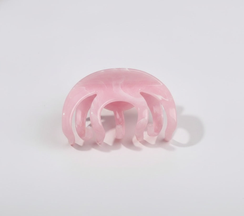 Pink Bubble Claw Hair Clip – hair accessories (view 1)