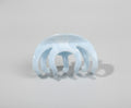 Translucent Blue Pearl Hair Claw Clip – hair accessories (view 1)