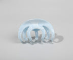 Translucent Blue Pearl Hair Claw Clip – hair accessories (view 1)