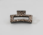 Leopard Print Tortoiseshell Hair Claw Clip – hair accessories (view 1)