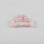 Pink Heart Claw Hair Clip – hair accessories (view 1)