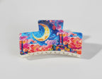 Sunset Boat Ocean Hair Claw Clip - Starry Night Sky – hair accessories (view 1)