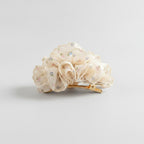 Floral Lace Hair Claw Clip - Pink Floral Banana Clip #3303