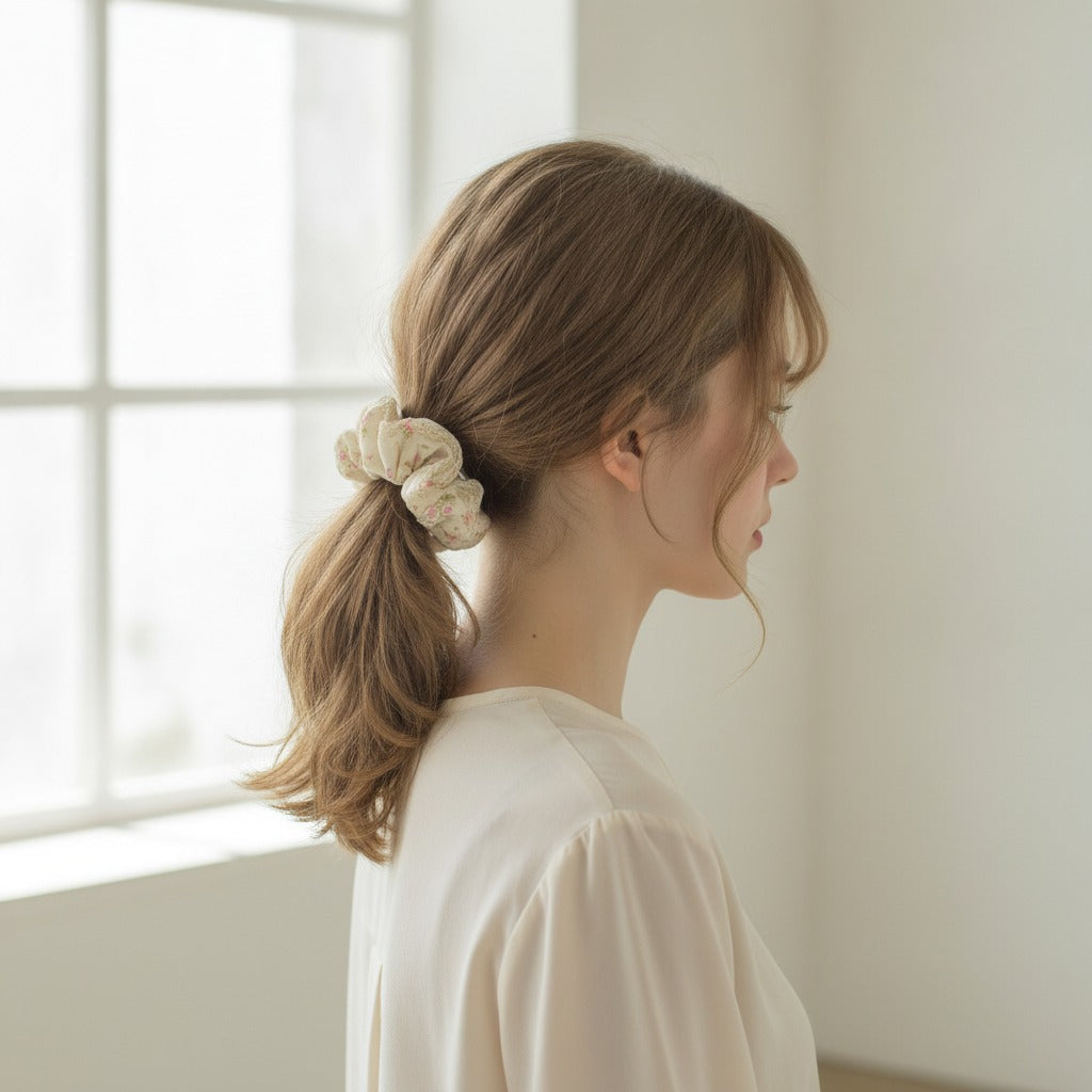 Floral Lace Hair Claw Clip - Pink Floral Banana Clip #3303 – hair accessories