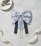 Pearl Chain Butterfly Wing Hair Claw Clip – hair accessories (view 2)
