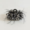 Black And White Tortoiseshell Hair Claw Clip – hair accessories (view 1)