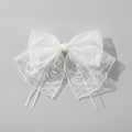 Cream Lace Butterfly Wing Hair Claw Clip – hair accessories (view 1)