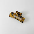 Tortoiseshell Beaded Hair Claw Clip - Tortoiseshell - 7.8cm