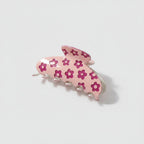 Flower Hair Claw Clip - Pink Daisy