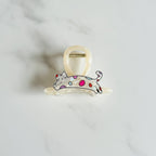 Colorful Polka Dot Cat Hair Claw Clip – hair accessories (view 2)