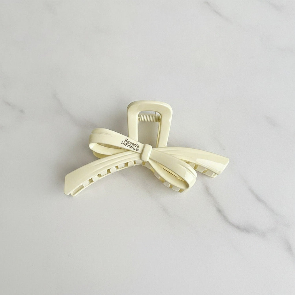 Bow Hair Claw Clip - 12.4cm