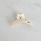 Cute Bear White Hair Claw Clip – hair accessories (view 2)