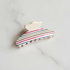Claw Hair Clip With Beaded Details - 12cm