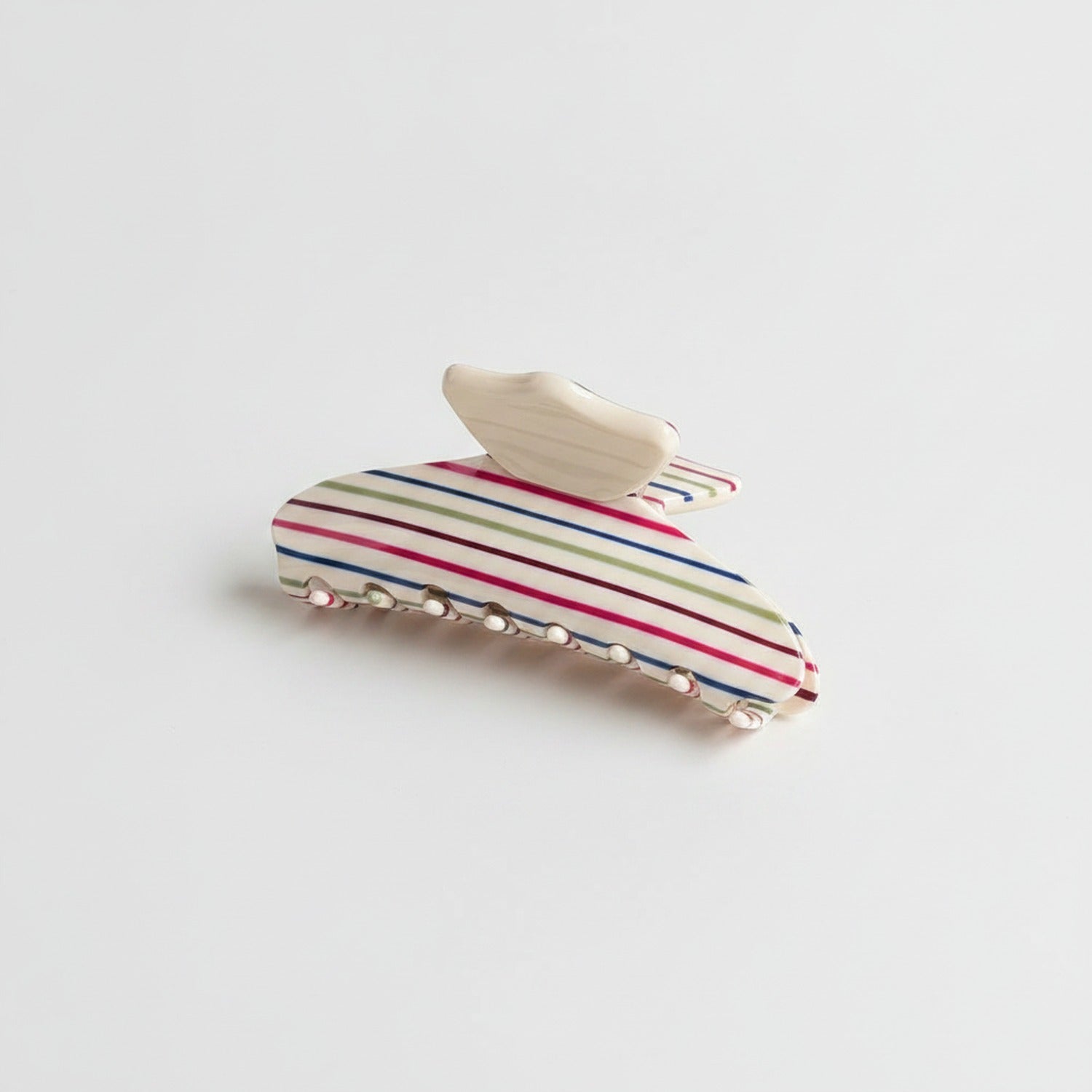Claw Hair Clip With Beaded Details - 12cm