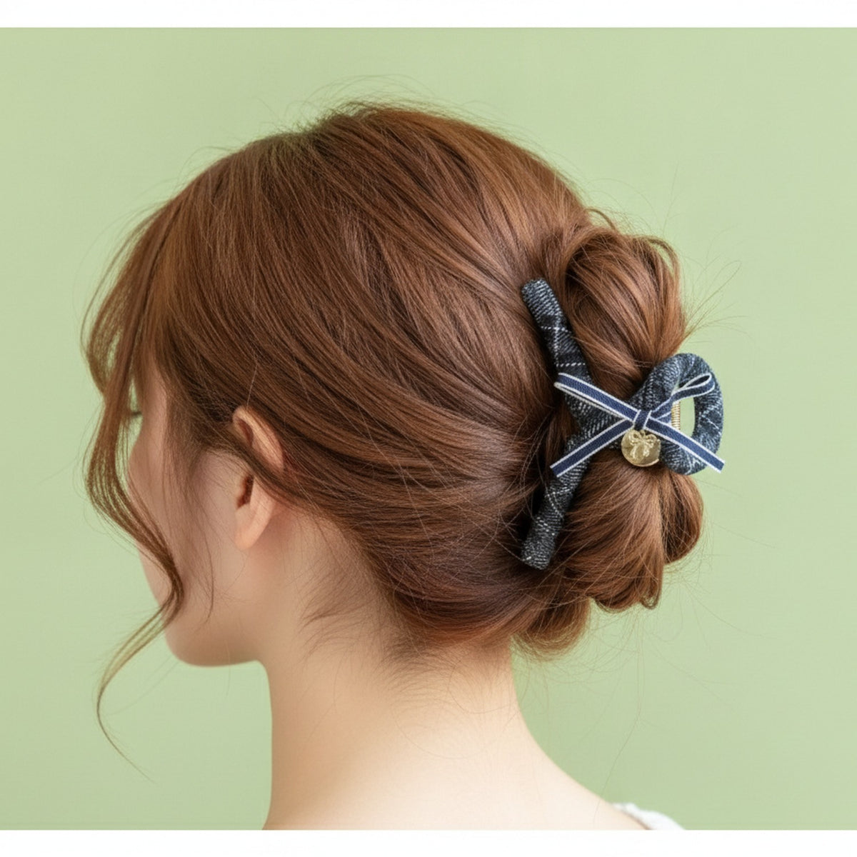 Black Fork Claw Clip Hair Claw – hair accessories (view 2)