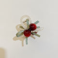 Cherry Ribbon Hair Claw Clip – hair accessories (view 1)