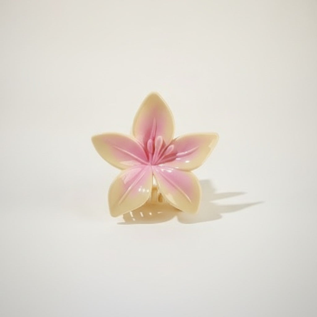Stylish Flower Blossom Hair Claw Clip – hair accessories (view 2)