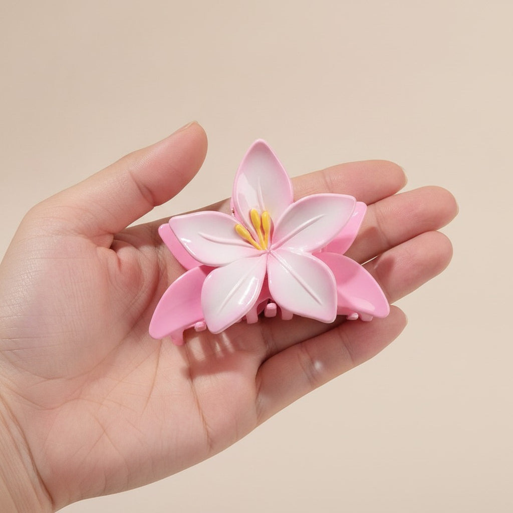 Stylish Flower Blossom Hair Claw Clip – hair accessories (view 5)