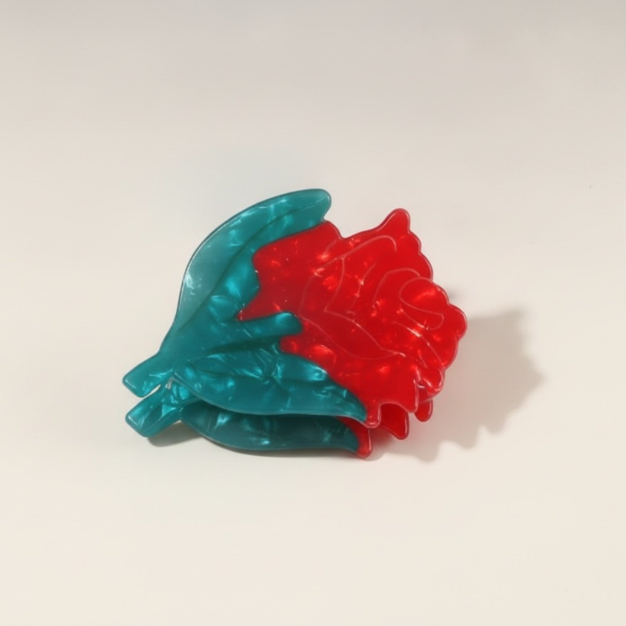 Elegant Rose Floral Hair Claw Clip – hair accessories (view 3)