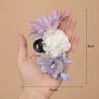 Elegant Floral Hair Claw Clip – hair accessories (view 6)