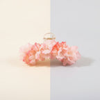Elegant Fabric Flower Hair Claw Clip – hair accessories (view 2)