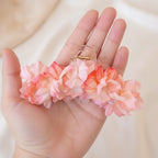 Elegant Fabric Flower Hair Claw Clip – hair accessories (view 4)