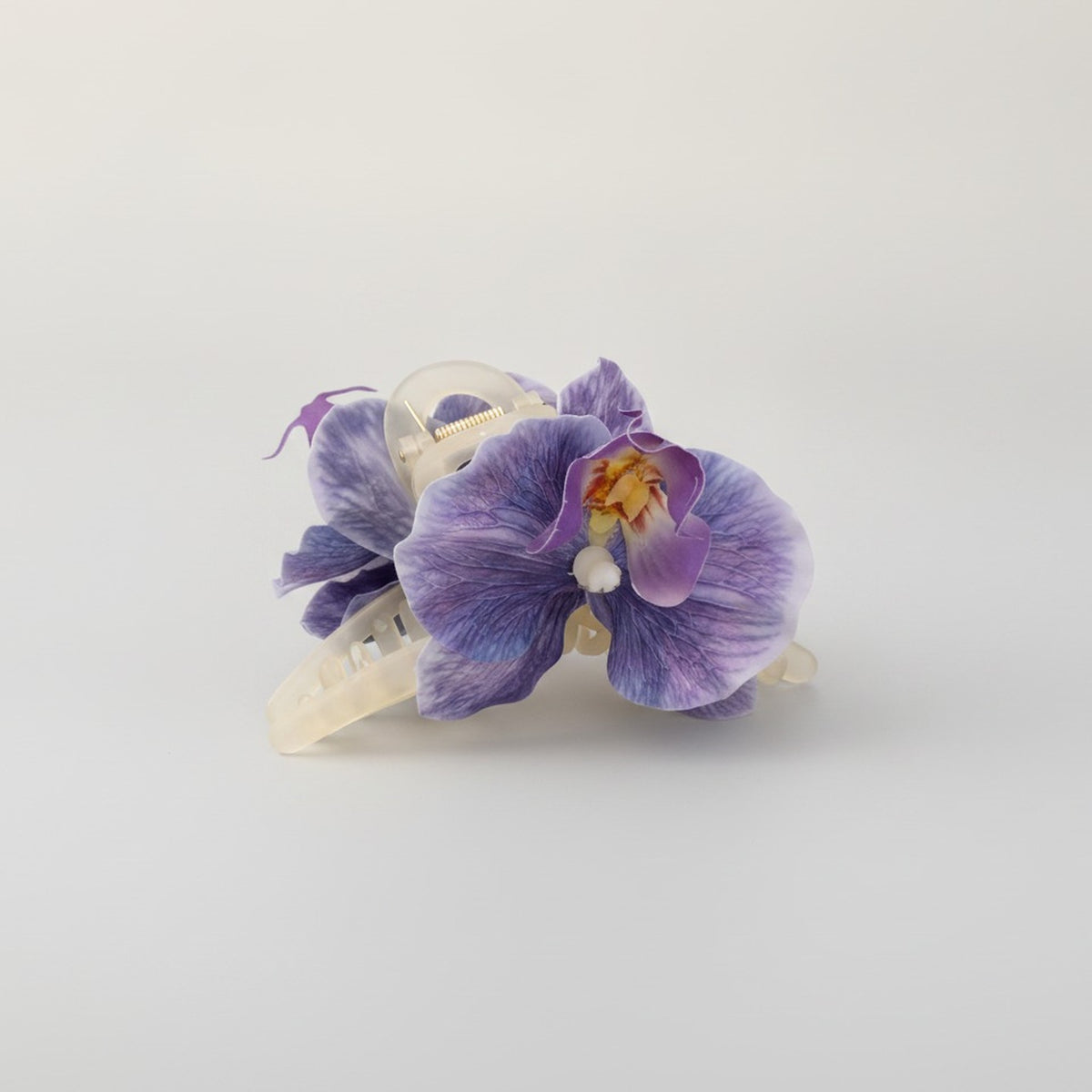 Elegant Orchid Flower Hair Claw Clip – hair accessories (view 2)
