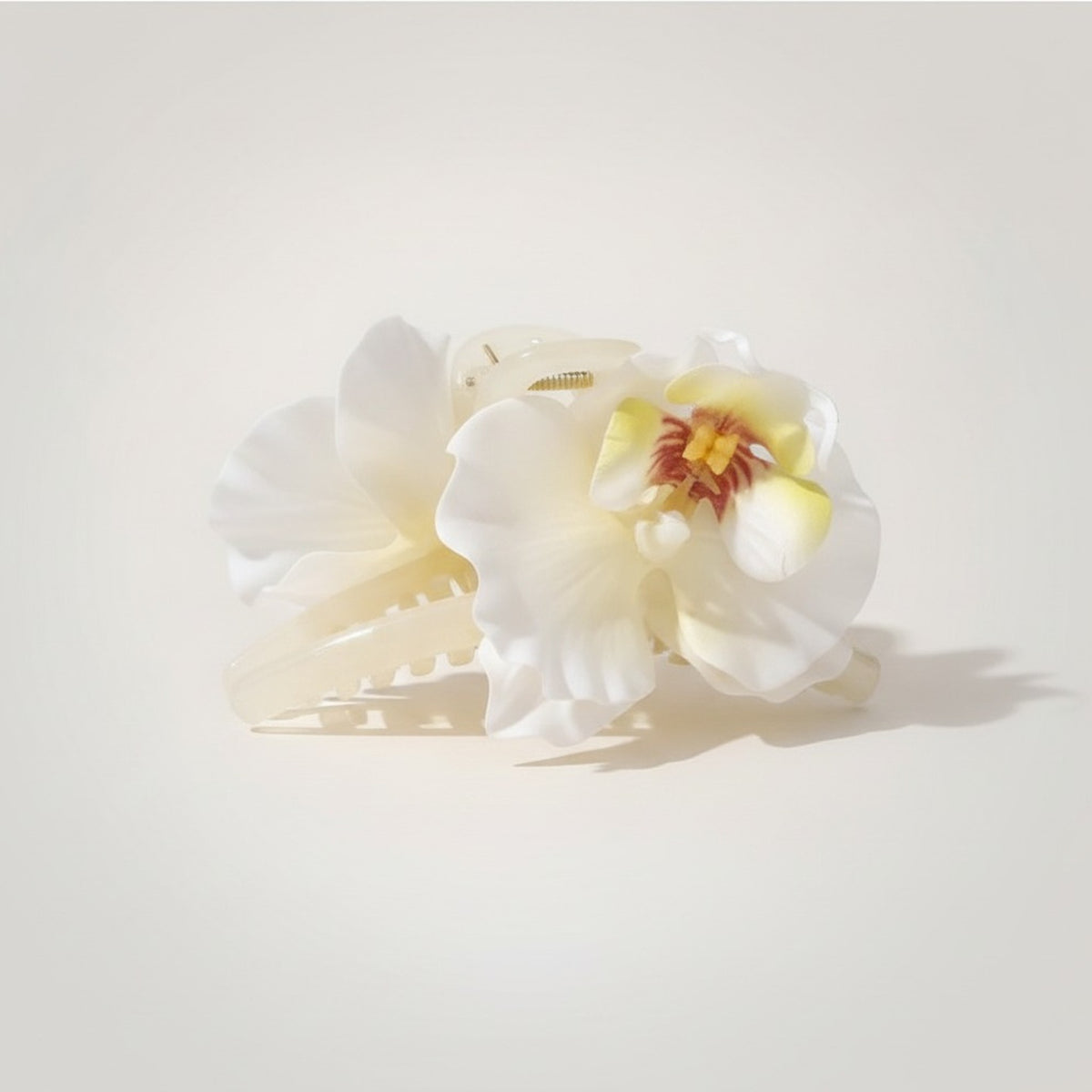 Elegant Orchid Flower Hair Claw Clip – hair accessories (view 4)