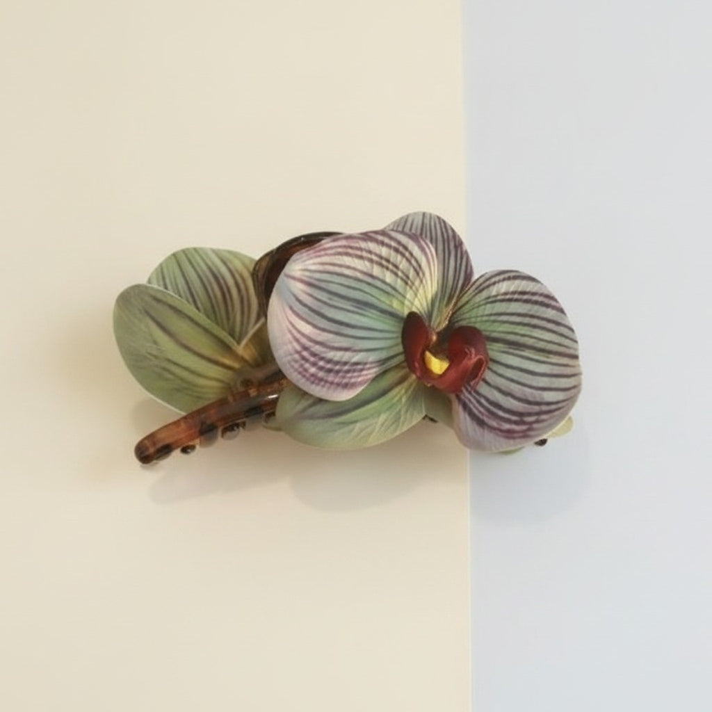 Orchid Flower Hair Claw Clip – hair accessories (view 1)